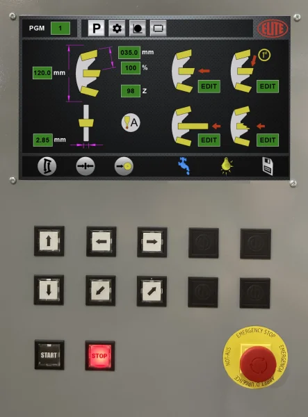 ELITE AVB 850 control panel with colour display