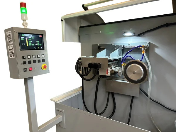 Automatic circular blade grinding machine with double grinding wheel ELITE model JVC 800