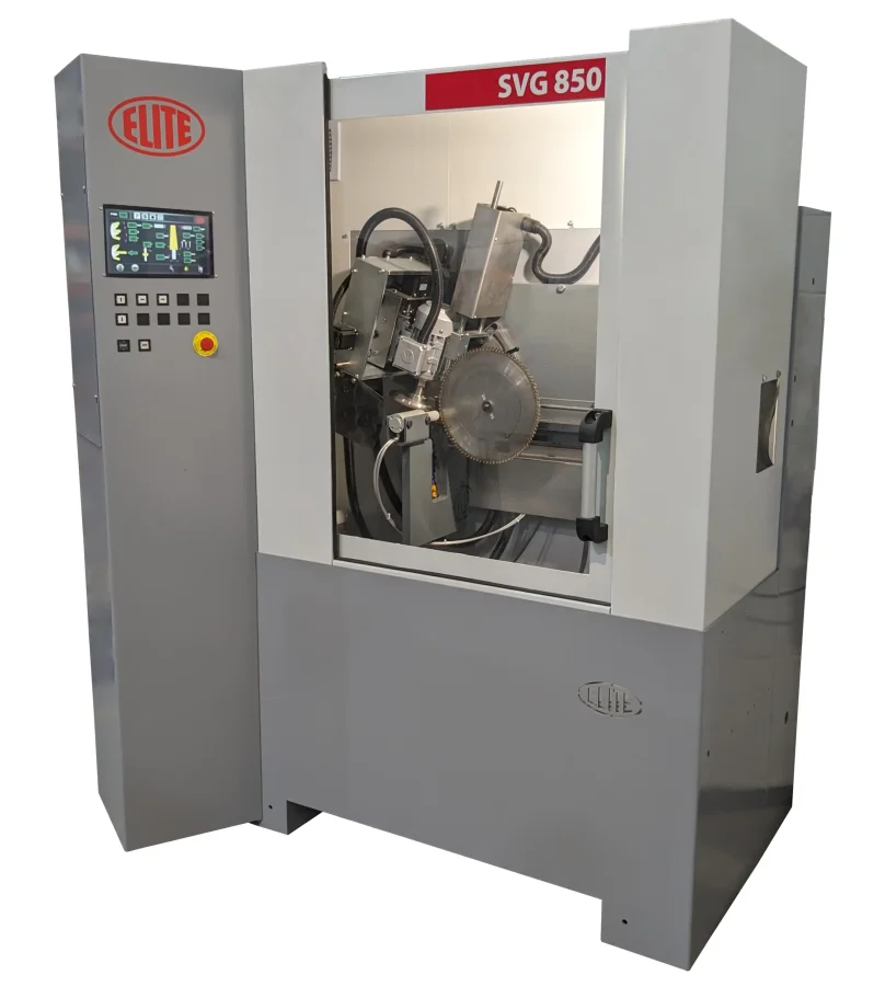 Top and face grinding machine with peripheral grinding wheel ELITE model SVG 850