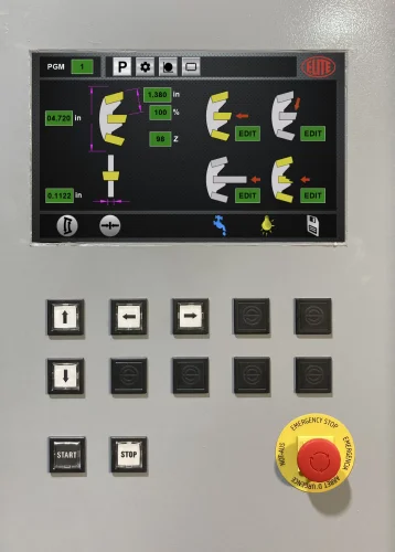 ELITE SVG 850 control panel with colour display